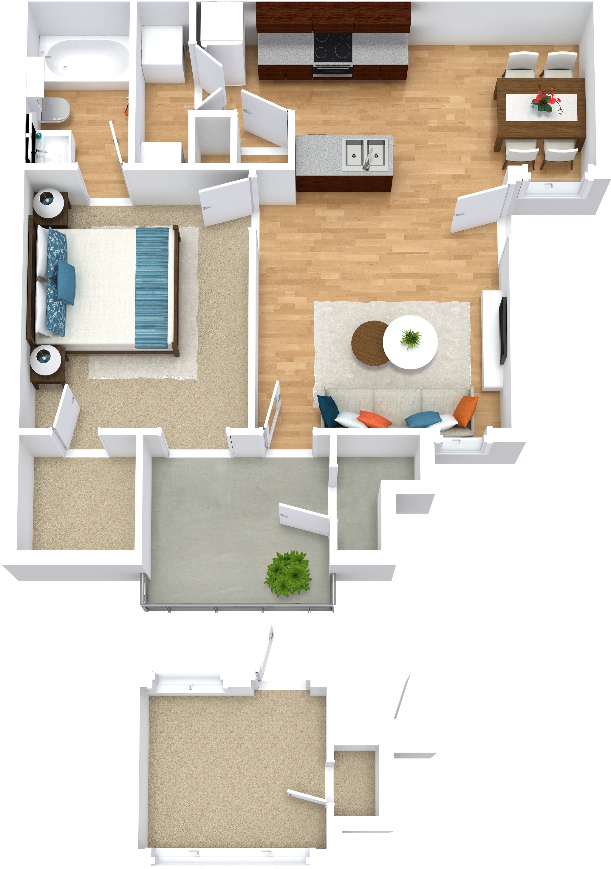 Keystone at Castle Hills Apartments, Carrollton, Texas A1
